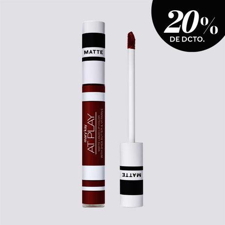 Labial Líquido Mate Mary Kay At Play® Red My Mind 20%OFF